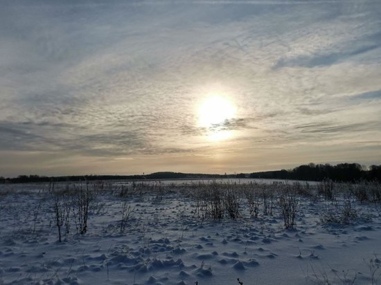 7 января в Тульской области будет мороз и повышенное атмосферное давление