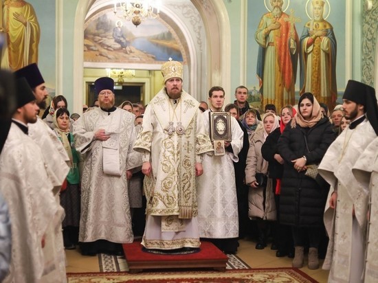 В Свято-Симеоновском кафедральном соборе Челябинска встретили Рождество