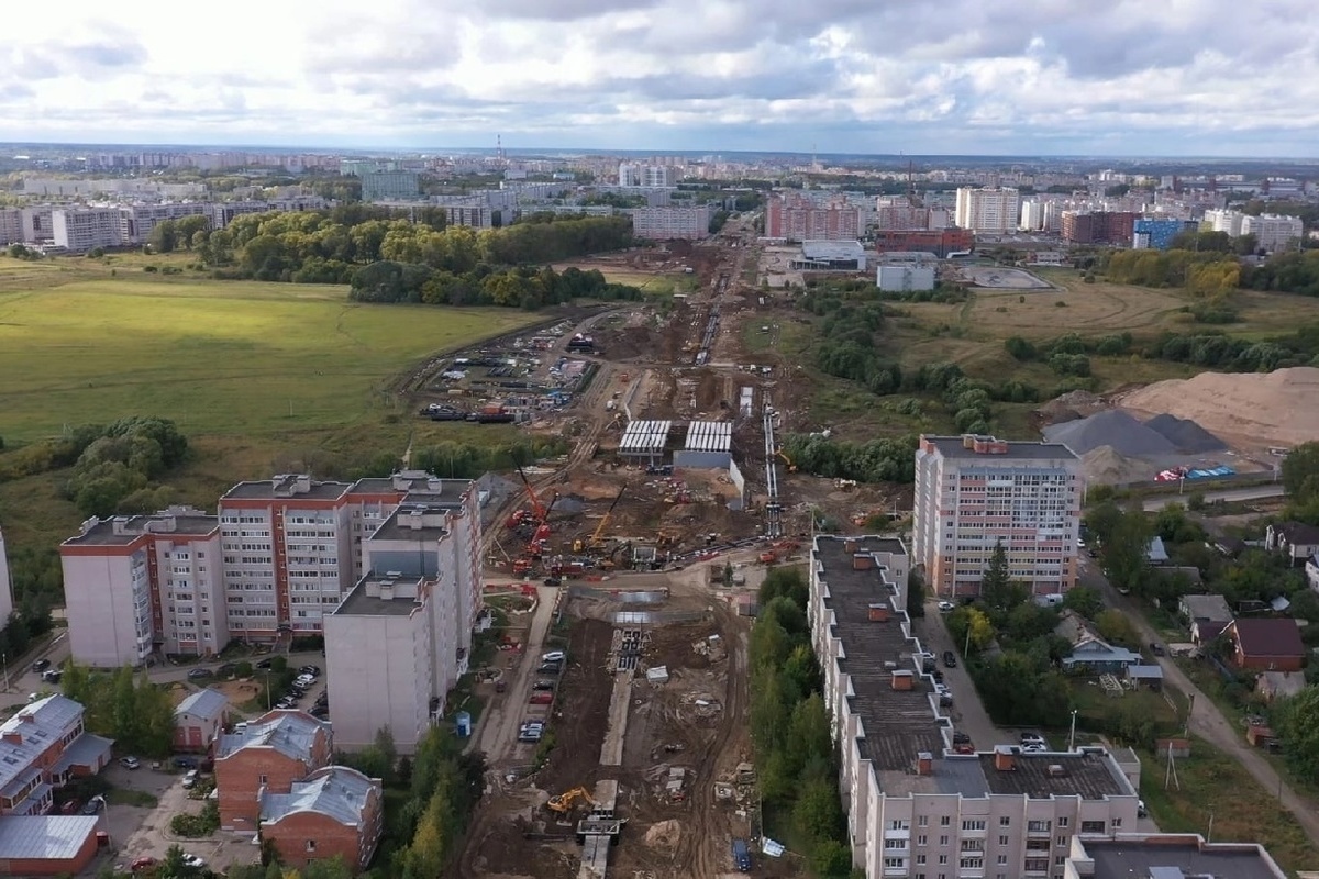 Третий этап строительства улицы Поэта Романова продолжается в Вологде - МК  Вологда