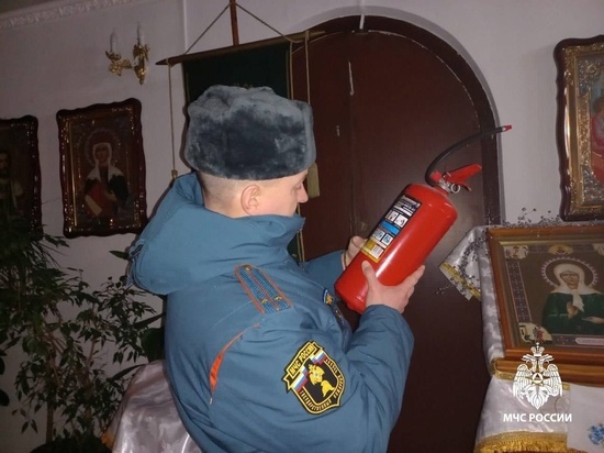 Сотрудники МЧС в Калининградской области обеспечили безопасность на Рождество