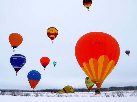 Фестиваль воздухоплавания «Яблоки на снегу» стартовал в Московской области