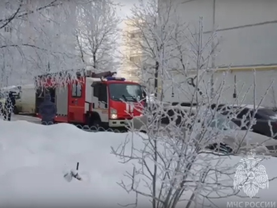 В результате пожара в Новгороде пострадал ребенок