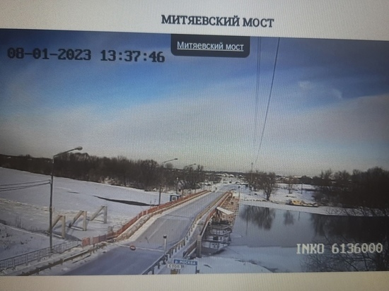 Митяевский мост в Коломне закрыт для движения автотранспорта