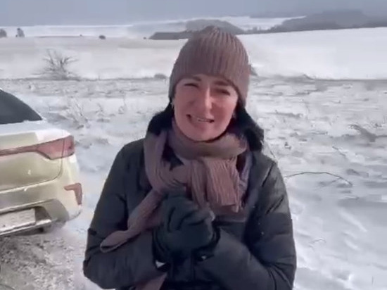 Туристы попали в снежный плен в Казбековском районе Дагестана