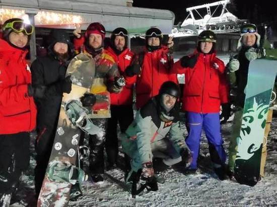 Кузбасские сноубордисты потерялись около реки