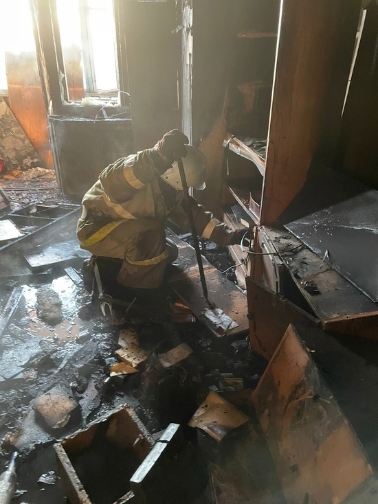 В Орловской области на Рождество заживо сгорел в своём доме мужчина