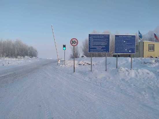 Грузоподъемность ледовой переправы «Хатассы – Павловск» увеличена до 30 тонн