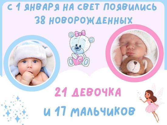 В Новоуренгойской ЦГБ за новогодние каникулы появились на свет 38 младенцев