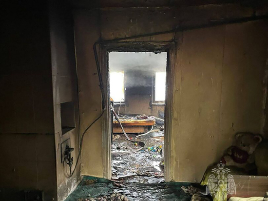 На Кубани в сгоревшем доме обнаружили тело ребенка