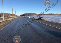 Утром 2 января на 126-ом километре автодороги М-2 «Крым» Заокского района Тульской области произошло дорожно-транспортное происшествие