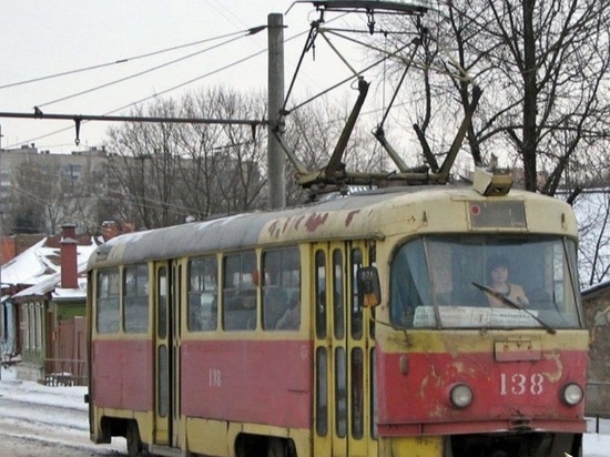 В Курске 10 января до двух часов дня приостановят движение трамвая №4