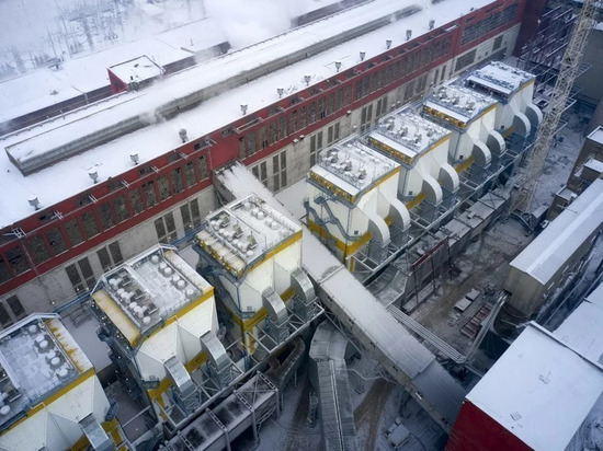 На Красноярской ТЭЦ-1 установили ещё 2 новых электрофильтра