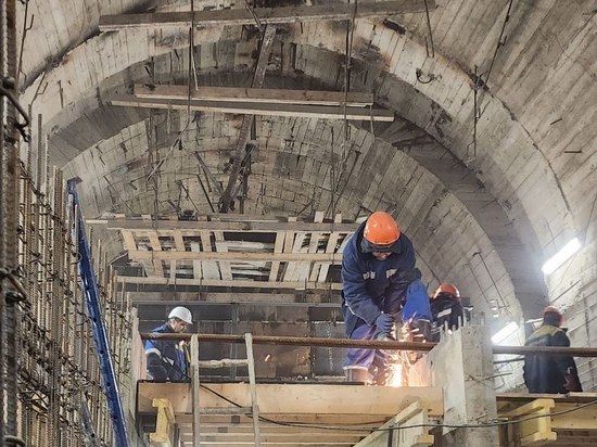 Шесть новых станций метро построят на проектируемом участке коричневой линии в Петербурге