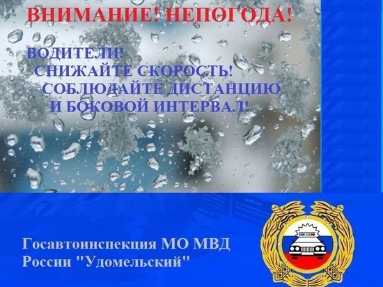 ГИБДД предупреждает о сложной дорожной обстановке в Тверской области из-за снегопада