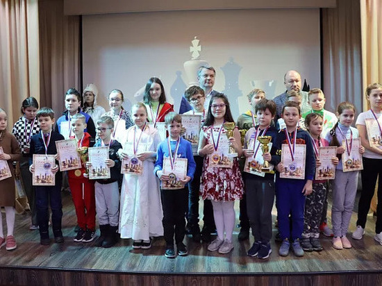 В Туле наградили победителей этапа детского Кубка России по шахматам