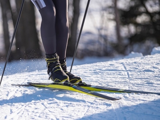 В Липецке организовали бесплатные занятия по лыжным гонкам