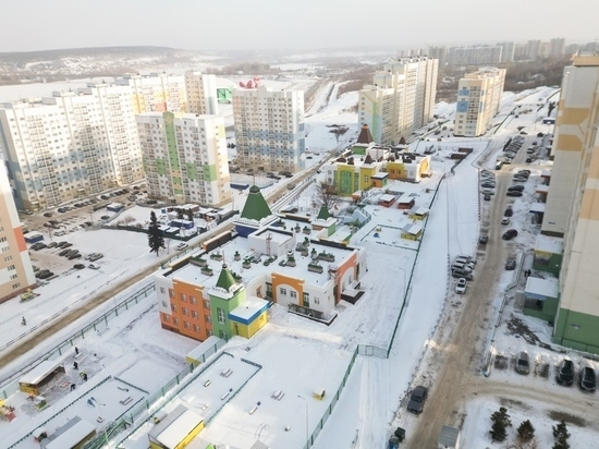 Завершилось строительство нового корпуса детского сада в центре Кемерова