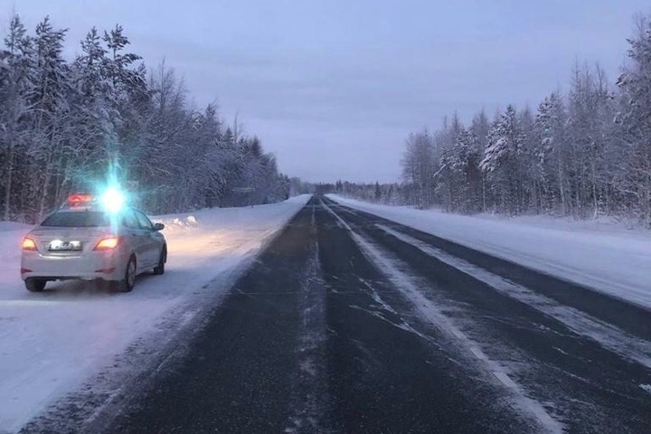 Аварии автомобилей в сильный Мороз