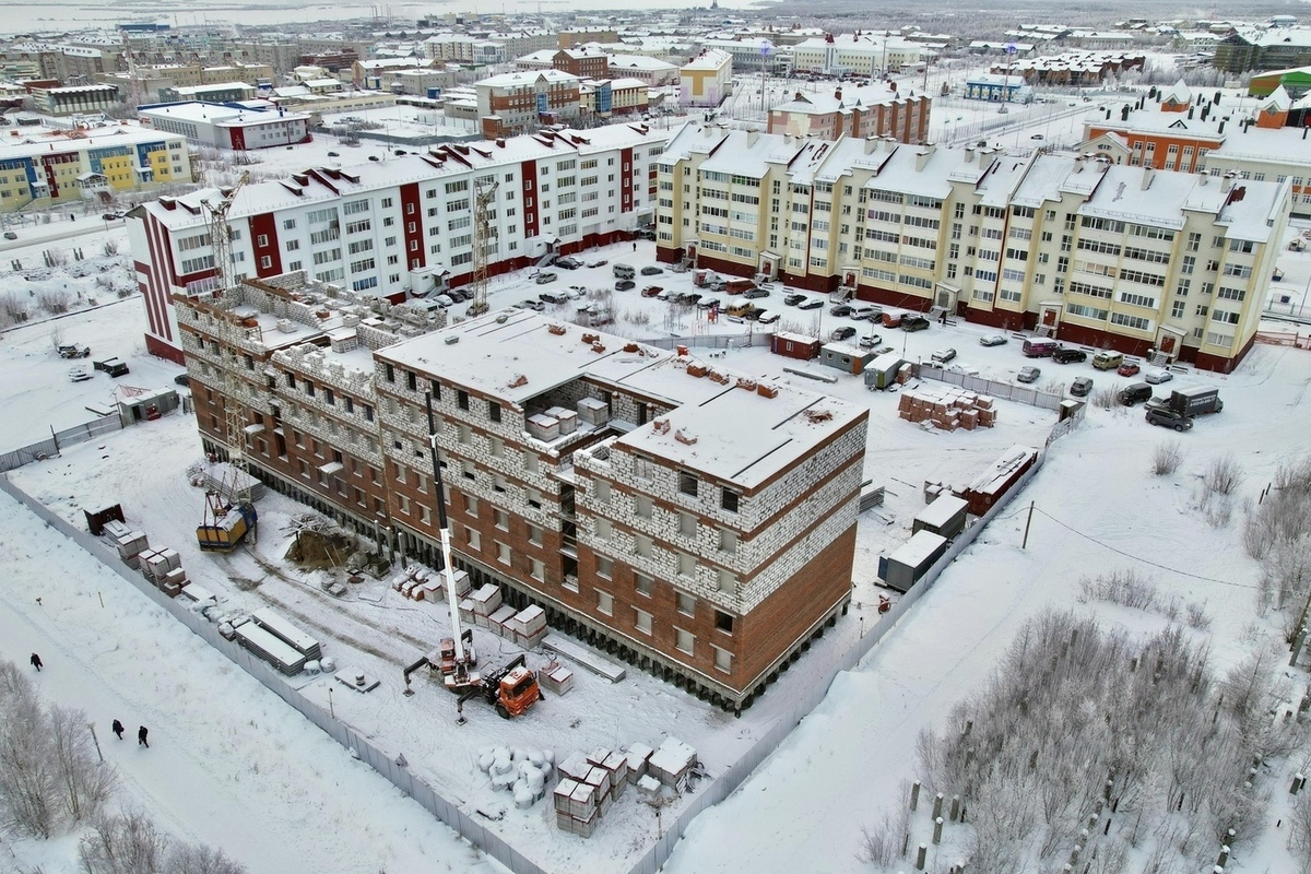 В Лабытнанги 4 многоквартирника введут в эксплуатацию в 2023 году - МК Ямал