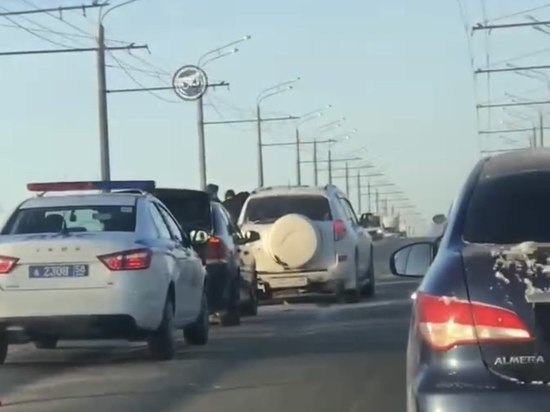 В Пензе снова произошло массовое ДТП на Сурском мосту