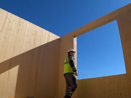 В России могут начать строительство деревянных пятиэтажек