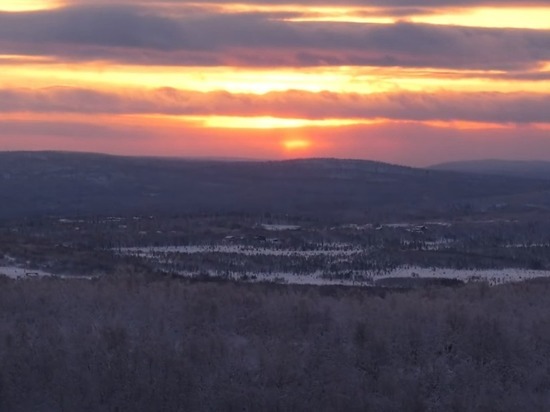 В Мурманске впервые поднялось солнце после 40-дневной полярной ночи
