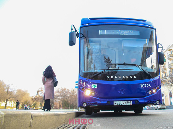 На улицы Астрахани выходят первые автобусы маршрута «М1»
