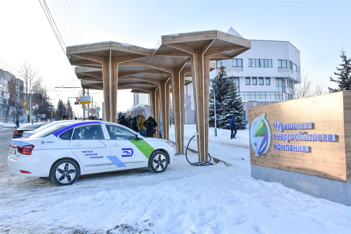 Быструю электрозаправку открыли в центре Чебоксар - МК Чебоксары