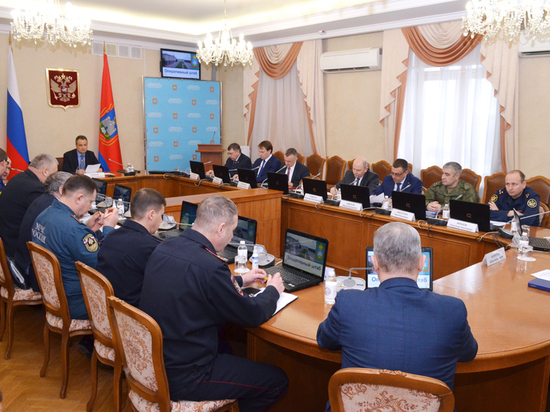 Начальник ФСБ по Орловской области провел заседание оперативного штаба