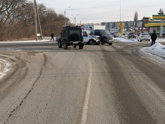 В Ельце произошло ДТП с участием полицейской машины