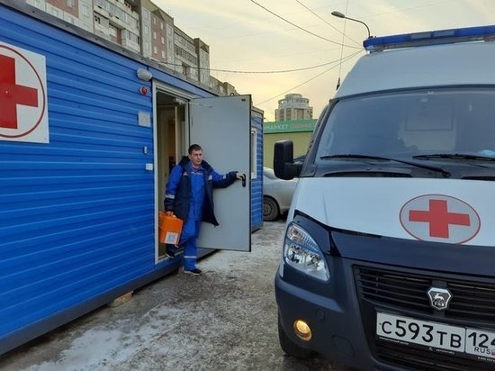 Пятый мобильный пункт для отдыха врачей скорой открылся в Красноярске на Взлетке