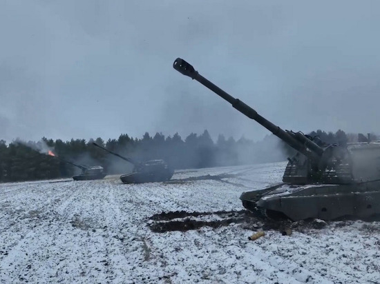Мобилизованные поразили украинские позиции с помощью установок "Мста-СМ2"