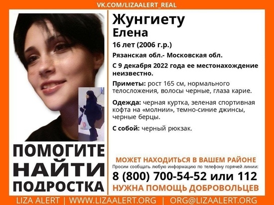 Во Владимирской области разыскивают подростка из Рязани