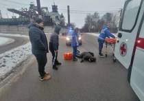 Утром 13 января на Орловском шоссе в поселке Косая Гора произошло дорожно-транспортное происшествие