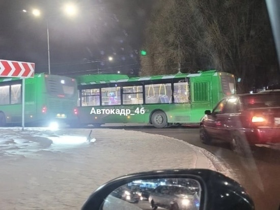 В Курске за день «обновили» в ДТП сразу два новых автобуса Volgabus