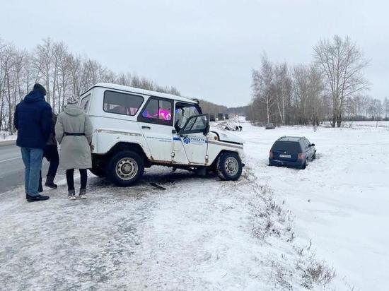 Три человека пострадали в массовом ДТП в Захаровском районе Рязанской области
