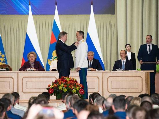 Прокурор Псковской области получил высокую государственную награду