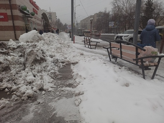 Снежные заносы и - 9 градусов пообещали синоптики томичам 15 января