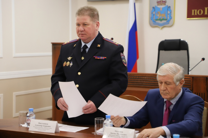 The new composition of the public council under the Pskov police gathered for the first meeting
