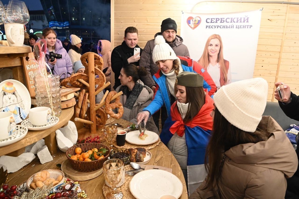 Serbian students visited the Belgorod Vareniki Festival