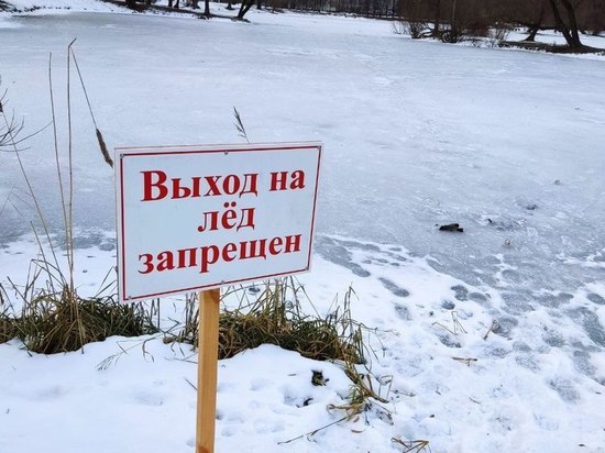 Петербуржцев попросили отказаться от прогулок по воде даже в морозы