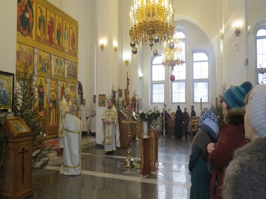 Православные в Туве  отметили праздник обрезания Господня