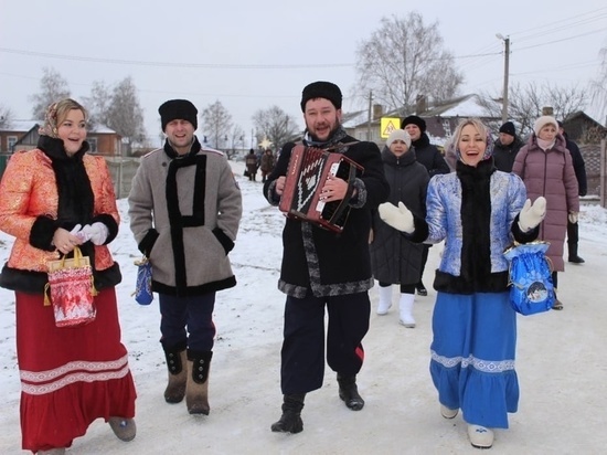 В Липецкой области прошёл фестиваль «Святки в Елецком»