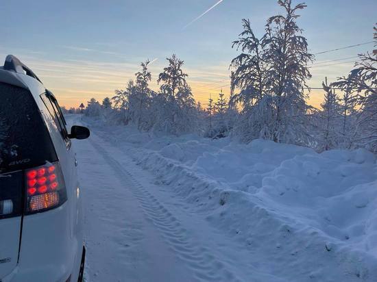 На зимнике Лабытнанги — Мужи — Азовы — Теги вводят ограничение для авто