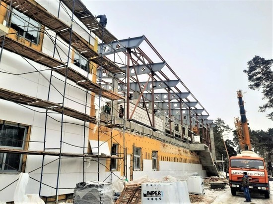 Реконструкция стадиона "Спартак" в Серпухове почти завершена