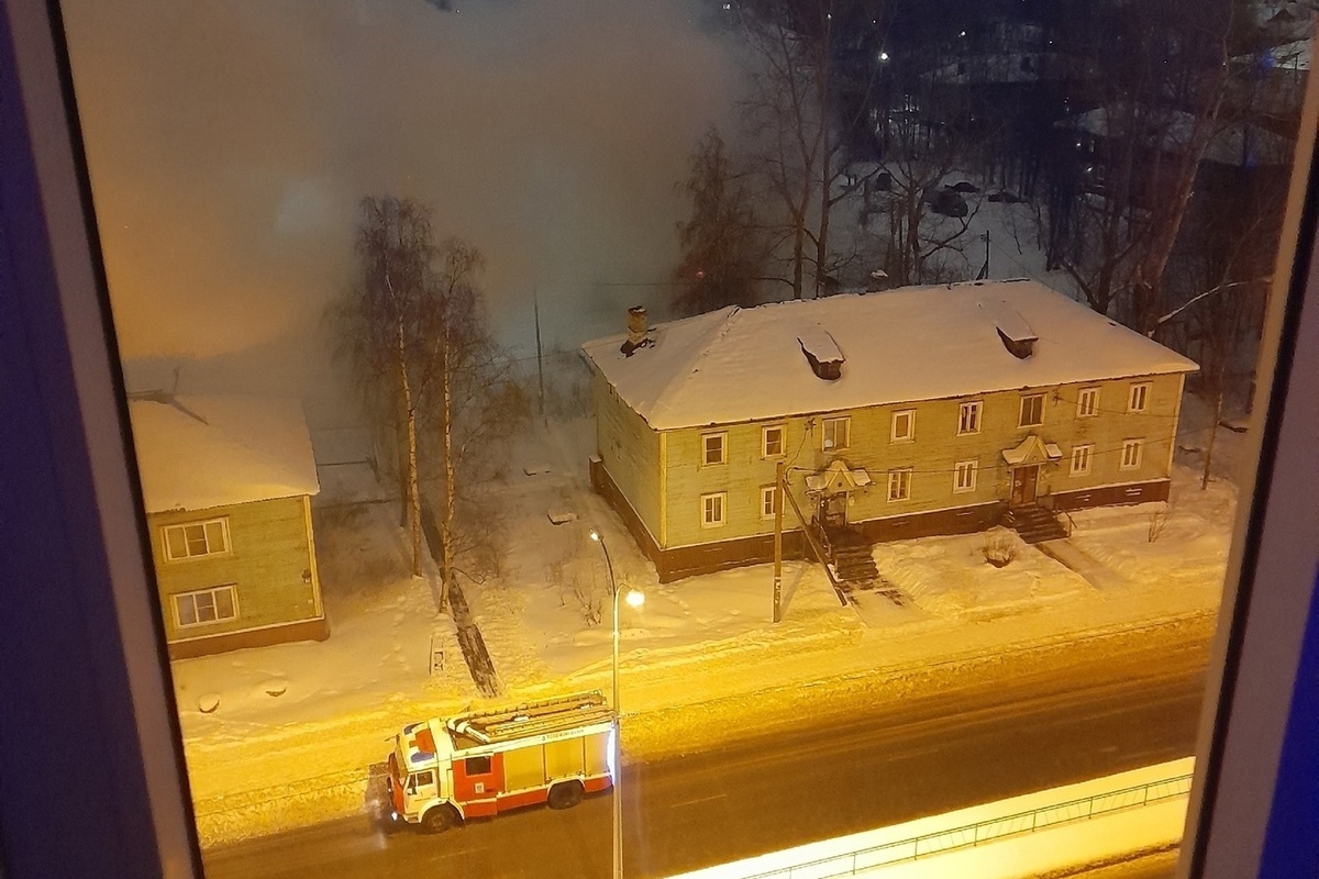 В Архангельске вновь горела баня «Форт Нокс» - МК Архангельск