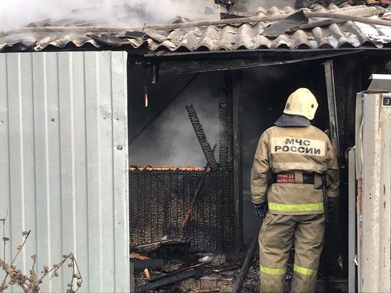 16 января в Рязани загорелся частный дом на 3-м Коломенском проезде