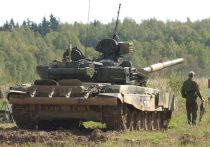 В соцсетях появилось видео боевого применения новейшего российского танка Т-90М «Прорыв»