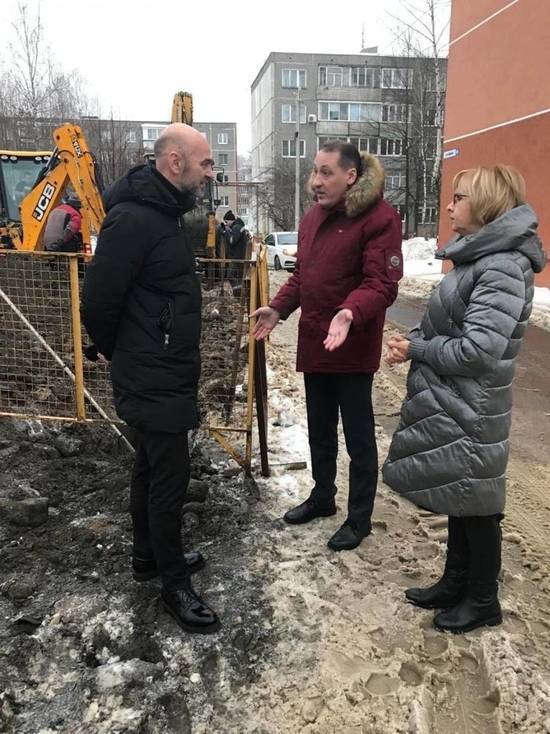 В Костроме завершена работа по прокладке ливневой канализации на улице Боровой
