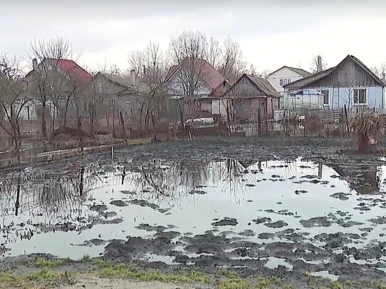 В Сеймском округе Курска ушло под воду несколько улиц